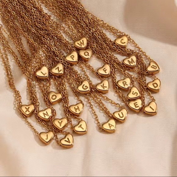 Love Initial - A- Necklace – 18k Gold Stainless Steel

 Letter: A - Picture 3 of 13